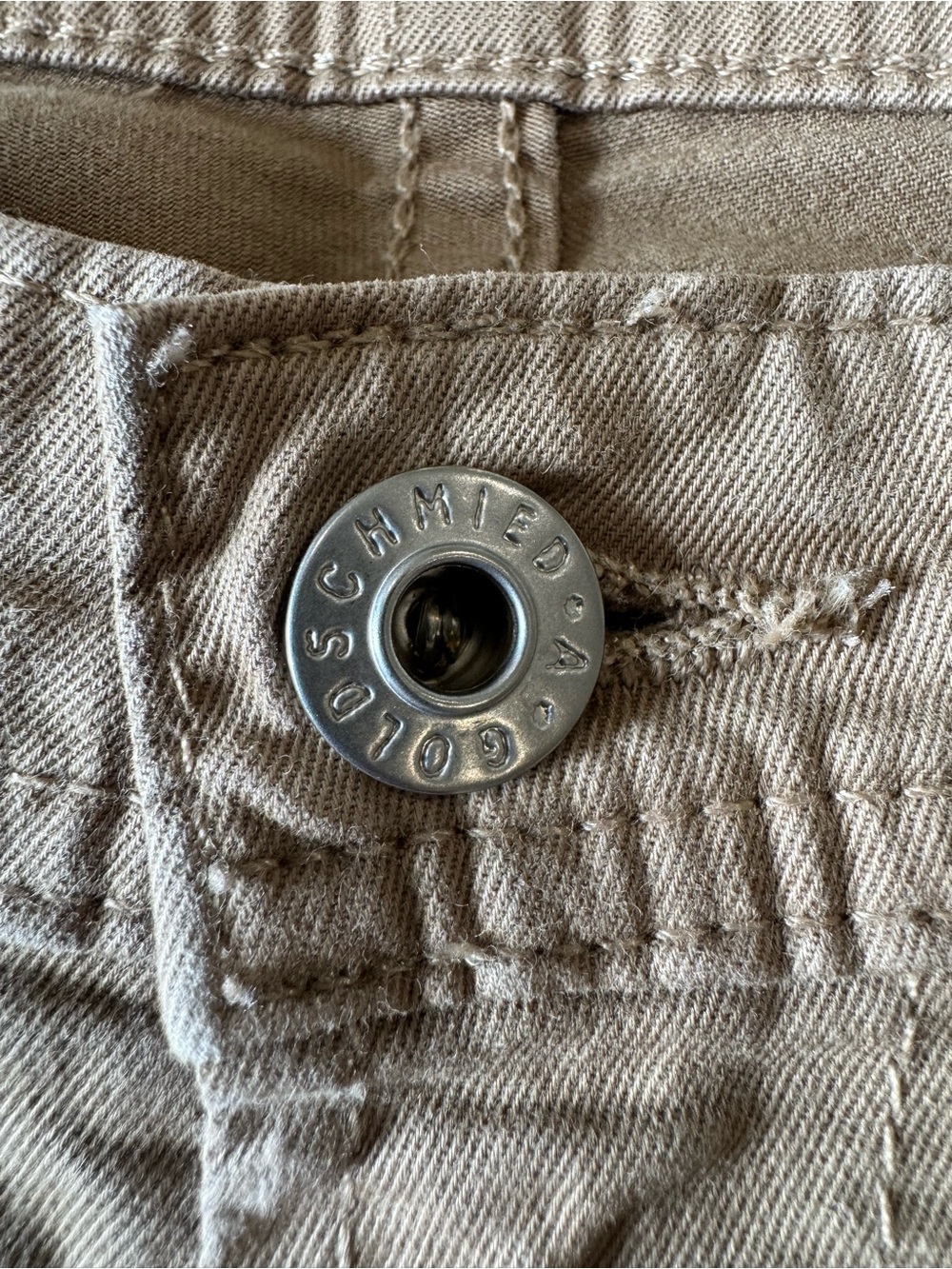 AG Adriano Goldschmied Matchbox Slim Straight Jeans | Khaki Beige | Men’s 34 - Picture 11 of 15